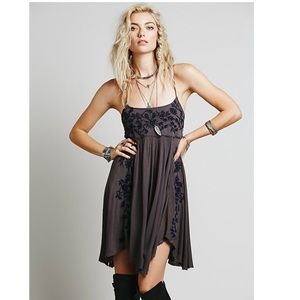 Free People Intimately Embroidered Babydoll Slip